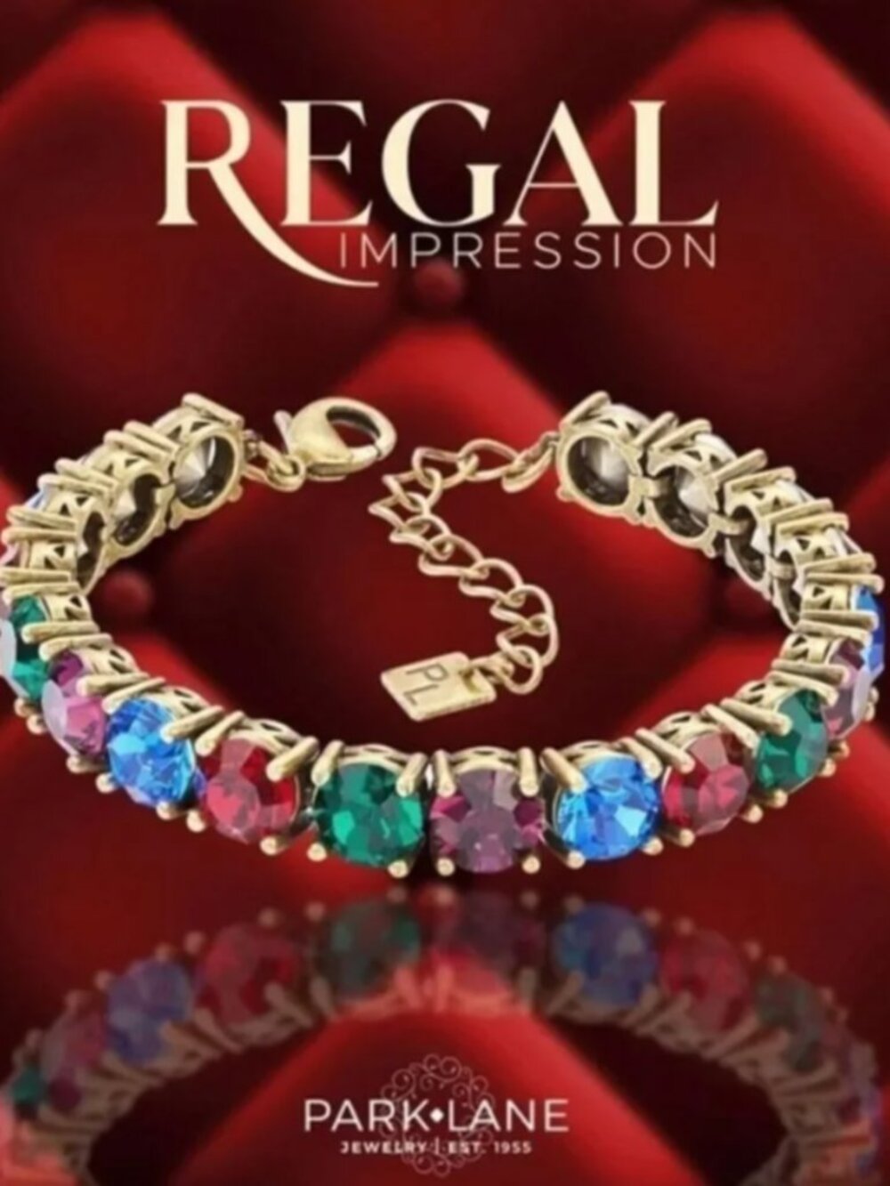 Park Lane Regal Impression Tennis Bracelet NWT
